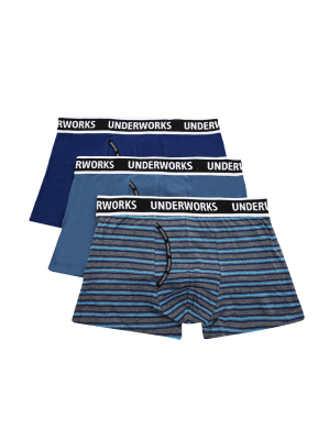 Mens Fly Front Trunk 3 Pack