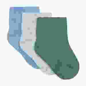  Baby Heat Bods Cushioned Stay On Crew Socks 3 Pack