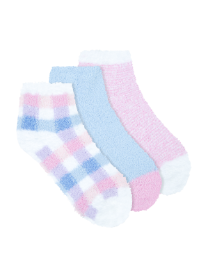 Women's Low Cut Bed Socks 3 Pack