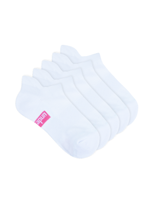 Women's No Show Sports Socks Black - 5 Pack